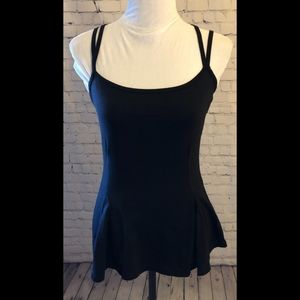 EUC Nice Forever black strap top - Small